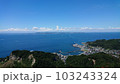 日本の風景、鋸山から望む風景。千葉、海。 日本の風景、鋸山から望む風景。千葉、海。 103243324