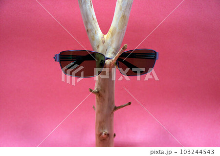 おじさん眼鏡　サングラスイメージ 103244543