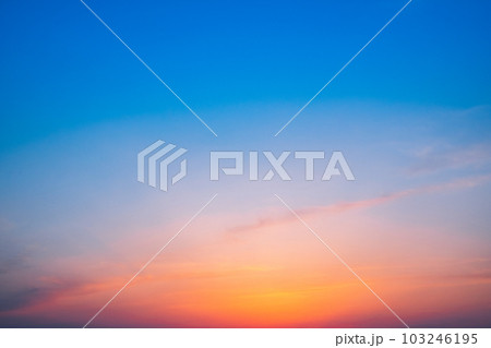 夕空 夕空 103246195