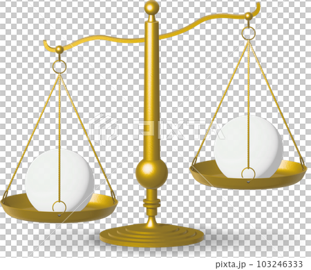 左下がりの天秤 103246333