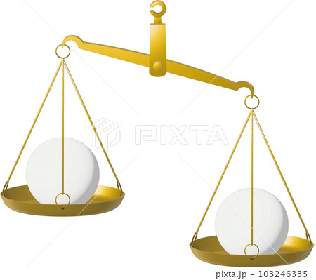右下がりの天秤 右下がりの天秤 103246335