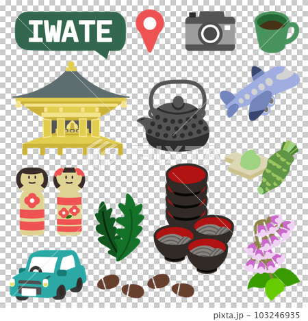 Iwate icon no line 103246935