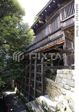 竹生島　宝厳寺　舟廊下 103248096