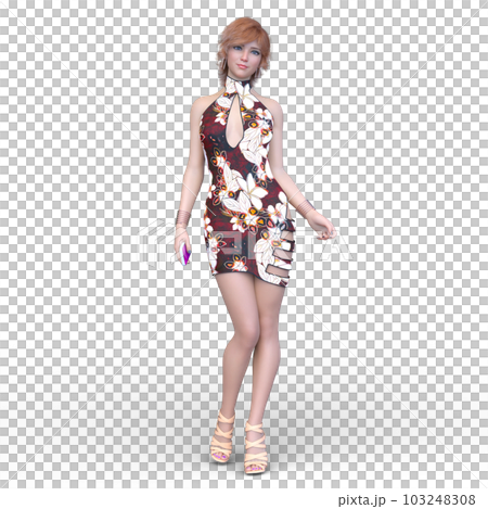 一個迷你裙的女人 一個迷你裙的女人 103248308