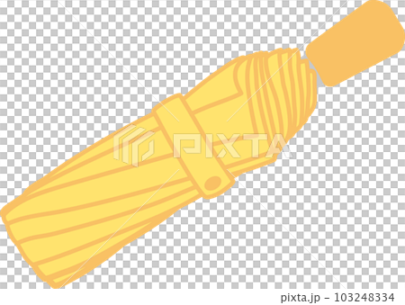 折疊傘_黃色 103248334