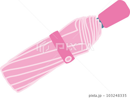 折り畳み傘_ピンク色 103248335