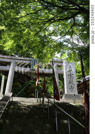 竹生島　宝厳寺　寺号標 103249405