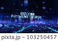 Bitcoin Payment System - businessman working with virtual reality at office. 103250457