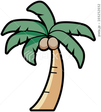 28 Collection Of Coconut Tree Drawing Step By Step - Drawing Coconut Leaves  - Free Transparent PNG Clipart Images Download