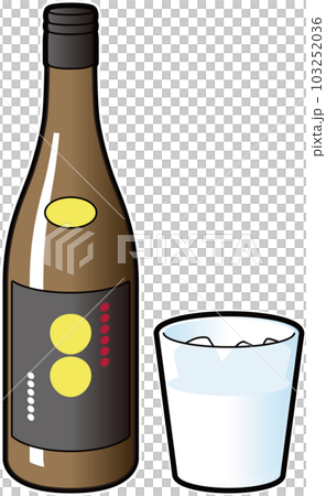 Japanese sake 1.8 liter bottle Japanese sake 1.8 liter bottle 103252036