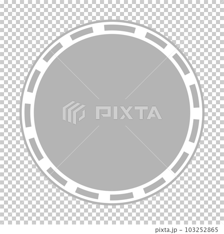 目立つ丸い飾り枠 目立つ丸い飾り枠 103252865