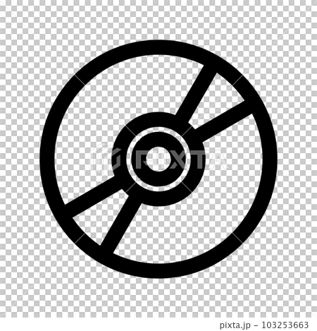 Line style icon representing content, CD 103253663