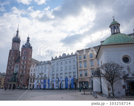 ポーランド クラクフの風景画1 - 美術品