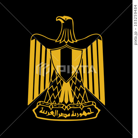 Symbol of Egypt. Vector drawing icon Symbol of Egypt. Vector drawing icon 103259484