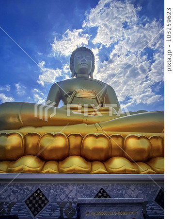 Unique Temple Wat Pak Nam Phasi Charoen in Bangkok, Thailand Unique Temple Wat Pak Nam Phasi Charoen in Bangkok, Thailand 103259623