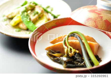 煮物・胡麻和え｜田舎料理イメージ 103260961