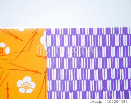 和柄模様　和風イメージ 103264482