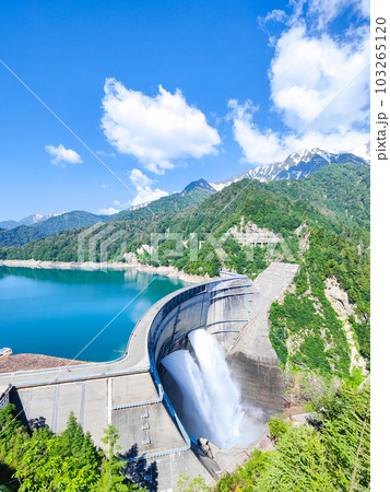 初夏の黒部ダム 初夏の黒部ダム 103265120