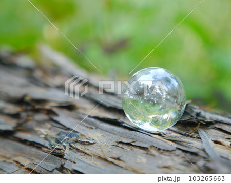 キラキラ輝くビー玉 103265663