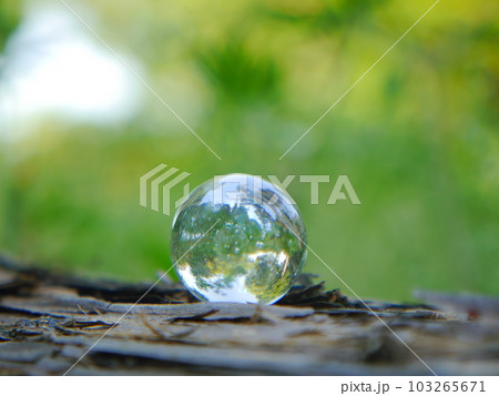 キラキラ輝くビー玉 103265671