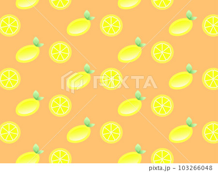 レモン背景_orange レモン背景_orange 103266048