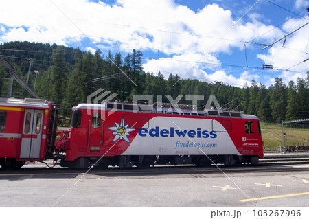 スイスの電車 スイスの電車 103267996