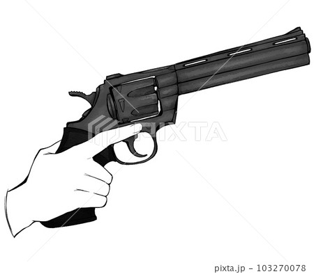 銃のトリガーに指をかけない 103270078