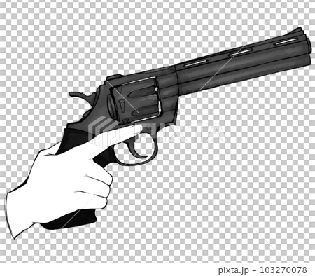 don't put your finger on the gun trigger 103270078
