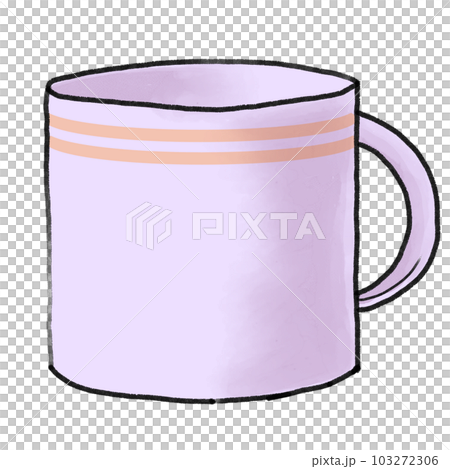 堅固的手繪馬克杯 103272306