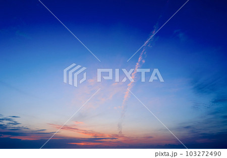 朝焼け空　茨城県 103272490