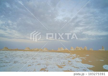 朝の白砂漠 103273391
