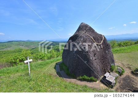 押戸石の丘 熊本県南小国町 初夏のパワースポット 押戸石の丘 熊本県南小国町 初夏のパワースポット 103274144