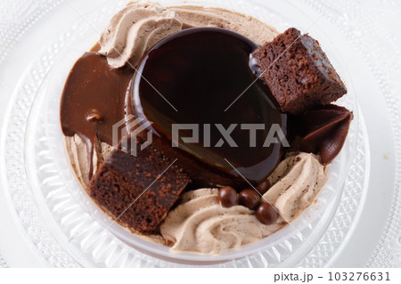 生チョコプリンアラモード 生チョコプリンアラモード 103276631