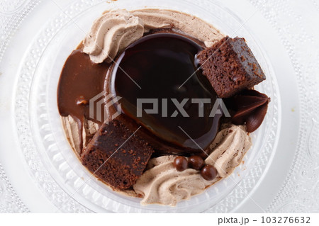生チョコプリンアラモード 生チョコプリンアラモード 103276632