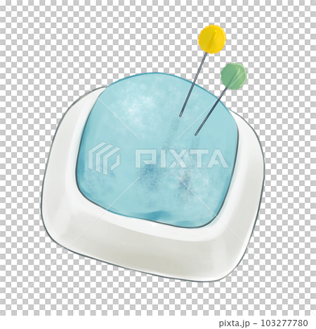 針山和針的插圖 103277780