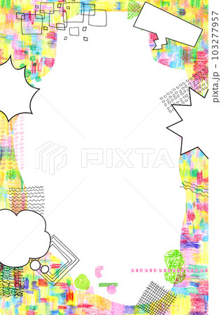 カラフルな背景素材 バックイメージ カラフルな背景素材 バックイメージ 103277957