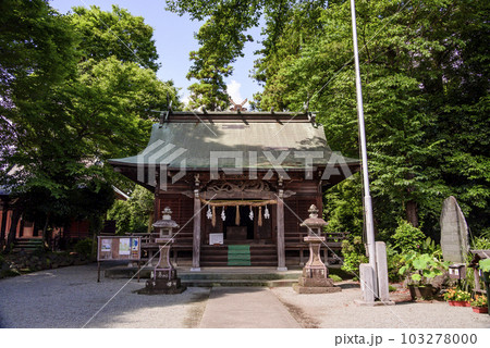 新緑の御嶽神社 103278000