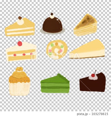 柔軟觸感蛋糕套裝 103278615