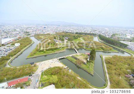 函館 五稜郭タワーからの眺め 函館 五稜郭タワーからの眺め 103278698