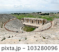 Hierapolis ancient city in Pamukkale Denizli, Turkiye 103280096