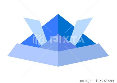 兜の折り紙 兜の折り紙 103281394