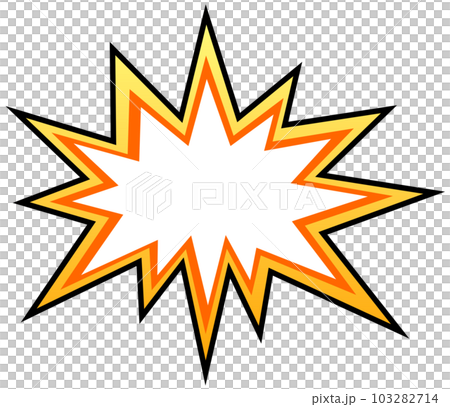 A frame of an image that explodes and explodes A frame of an image that explodes and explodes 103282714