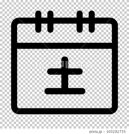 代表星期幾、星期六的線條樣式圖標 代表星期幾、星期六的線條樣式圖標 103282735