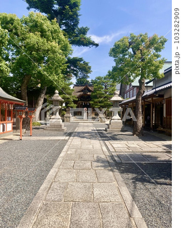 新緑の京都大将軍八神社 新緑の京都大将軍八神社 103282909