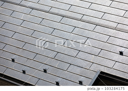 住宅のスレート屋根の状態点検 住宅のスレート屋根の状態点検 103284175