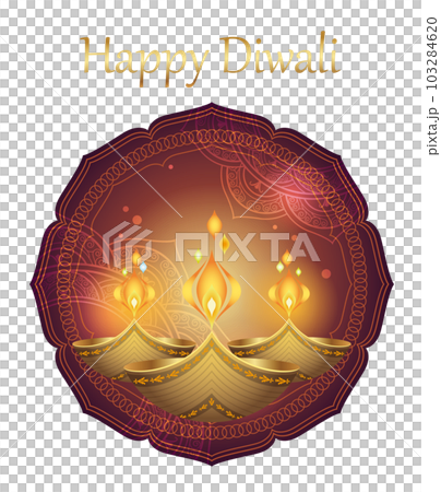 Symbol illustration of the Diwali Festival of Lights 103284620