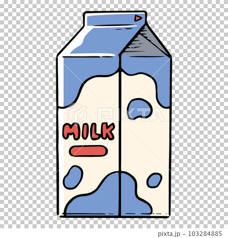 Paper pack milk 103284885