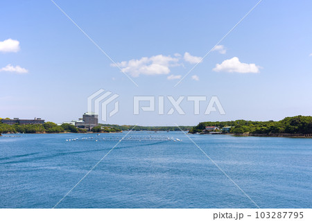 志摩、賢島英虞湾付近の景色 志摩、賢島英虞湾付近の景色 103287795