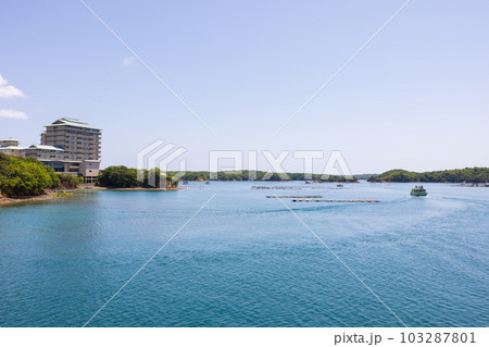 志摩、賢島英虞湾付近の景色 志摩、賢島英虞湾付近の景色 103287801