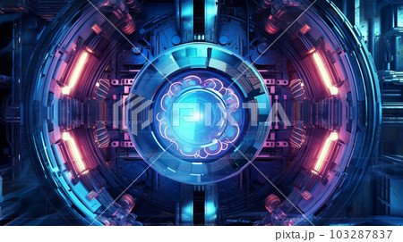 Space abstract landscape, planets and star system, virtual reality, energy source, Generated AI Space abstract landscape, planets and star system, virtual reality, energy source, Generated AI 103287837